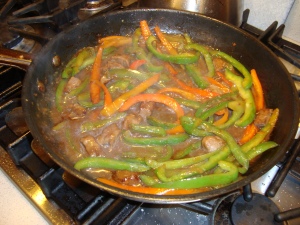 Peppers with Beef
